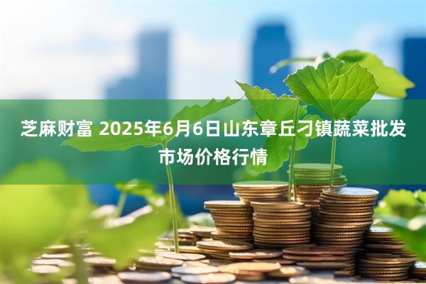 芝麻财富 2025年6月6日山东章丘刁镇蔬菜批发市场价格行情