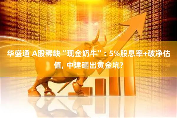 华盛通 A股稀缺“现金奶牛”: 5%股息率+破净估值, 中建砸出黄金坑?
